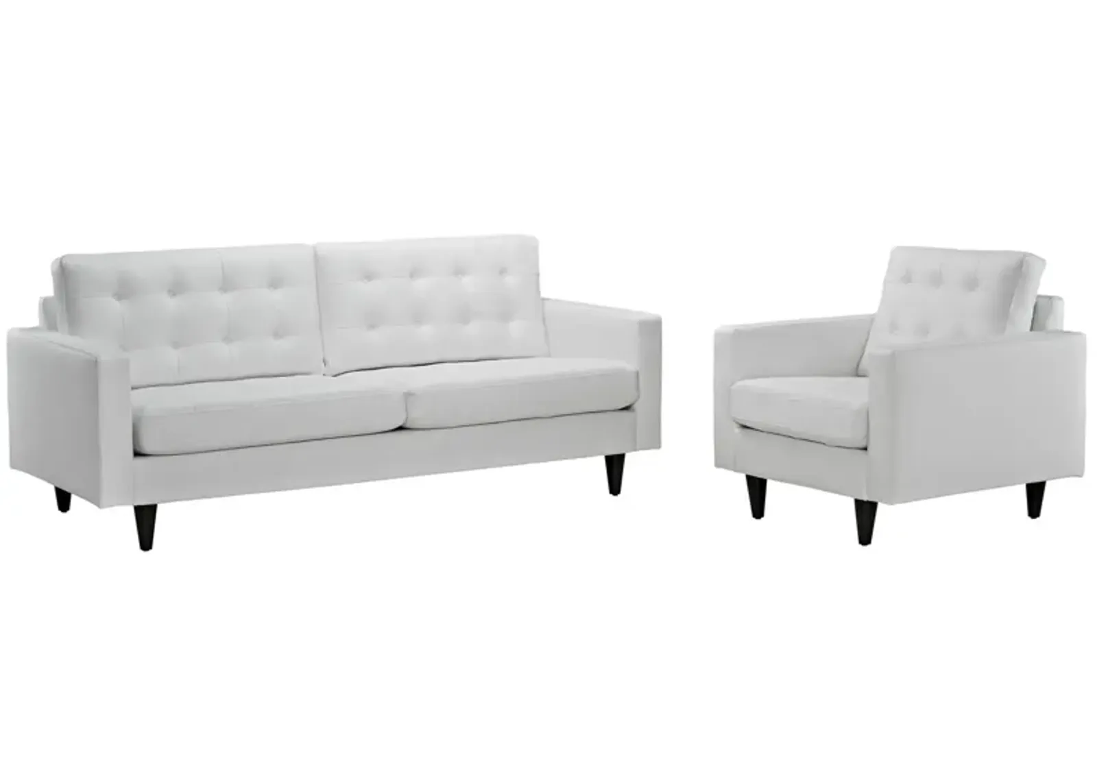 Empress Sofa and Armchair Set of 2