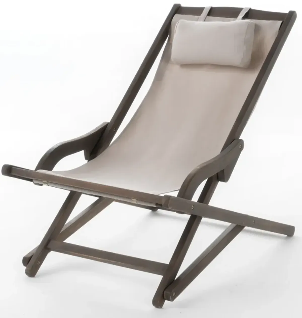 Merax Outdoor Beach Sliding Chair 2 Pieces