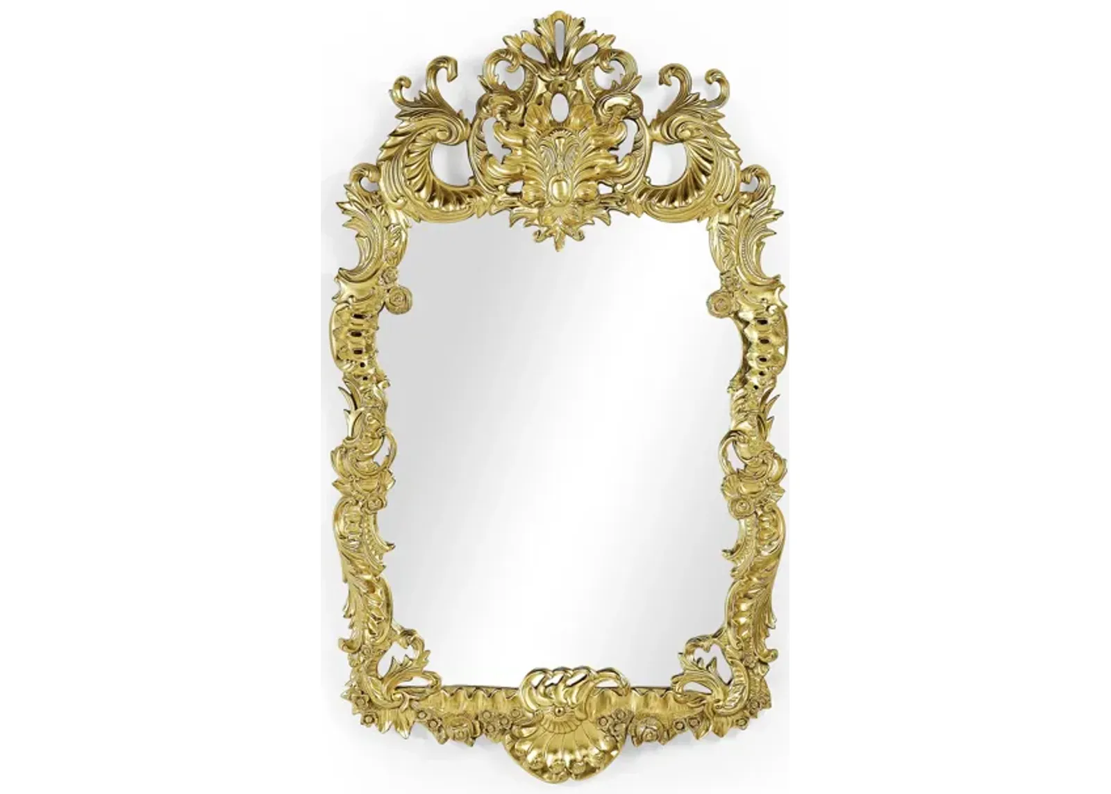 Gilded Rococo Style Mirror