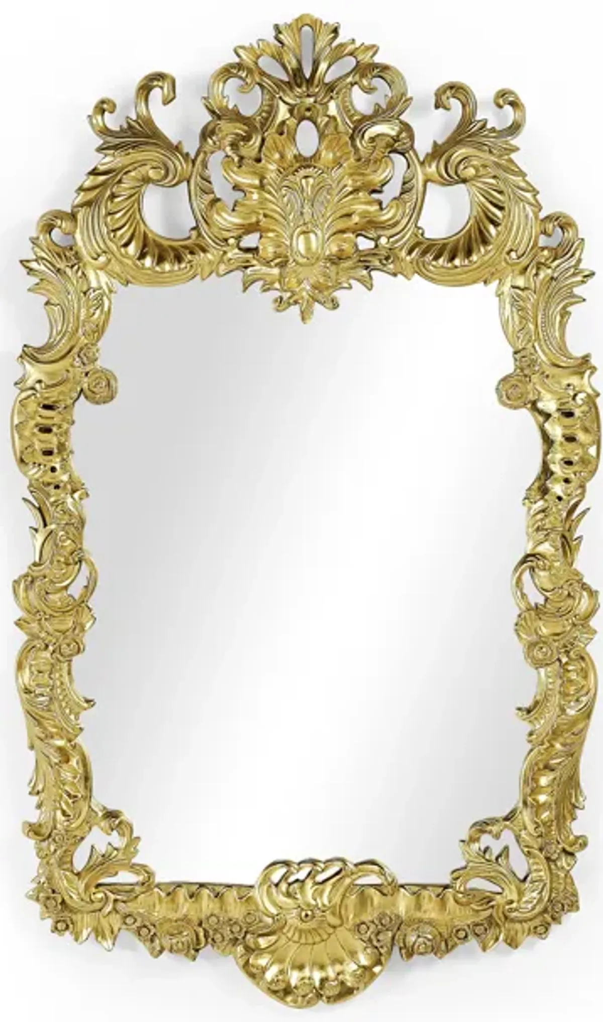 Gilded Rococo Style Mirror