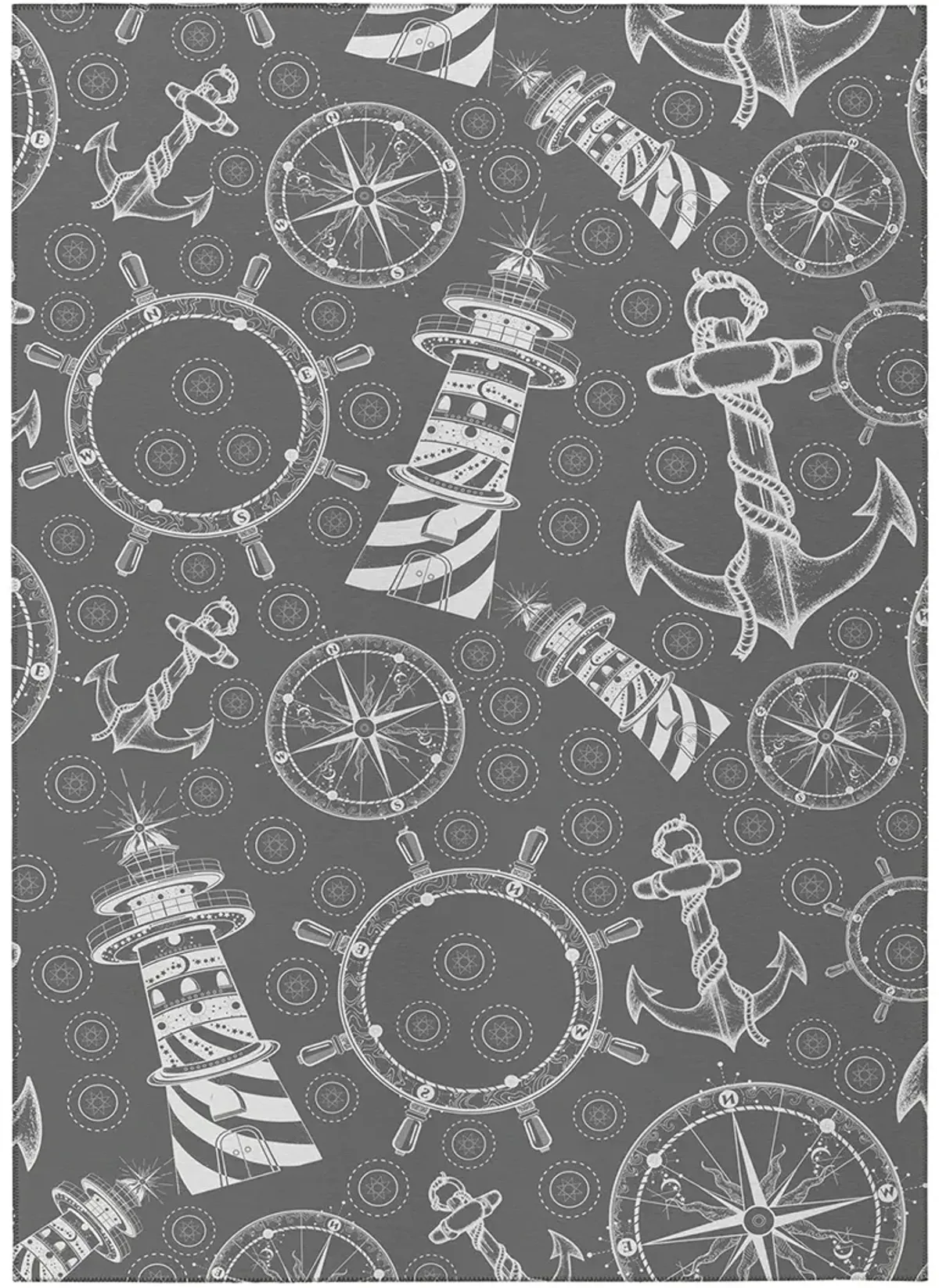 Harbor HA9 Grey 5' x 7'6" Rug