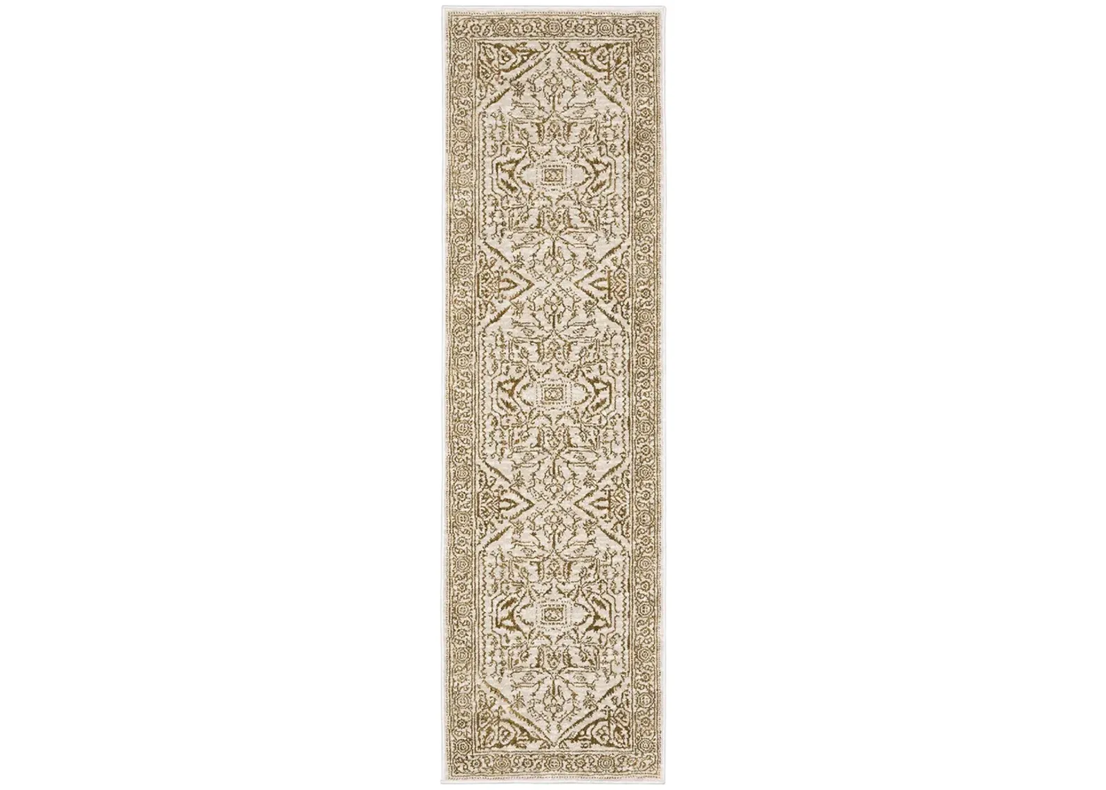 Intrigue 2'3" x 7'6" Ivory Rug