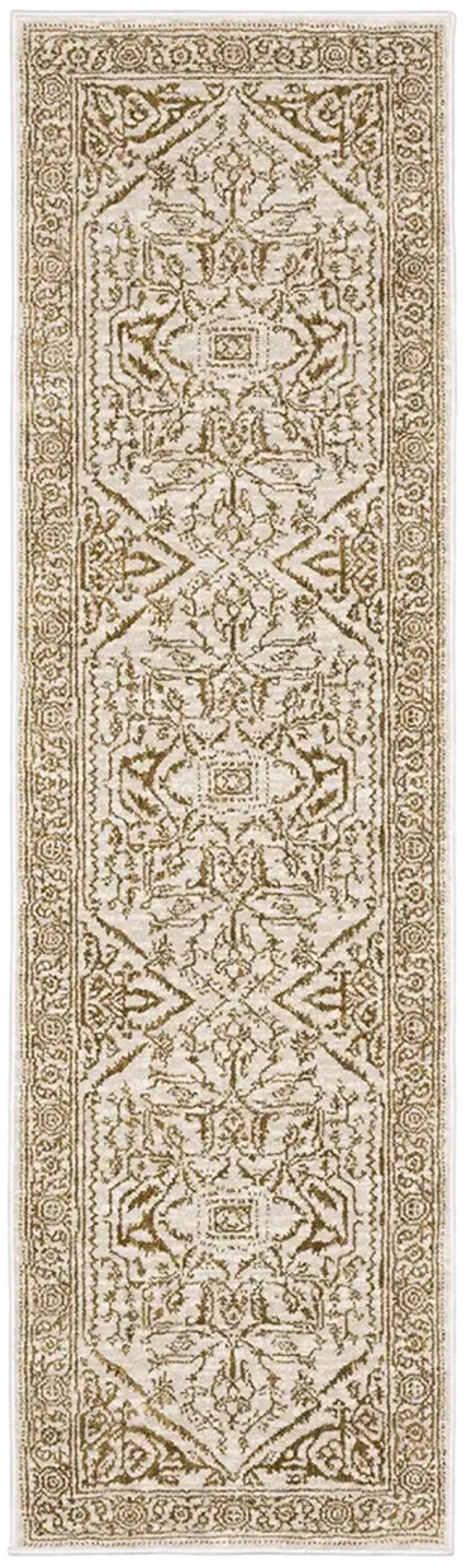 Intrigue 2'3" x 7'6" Ivory Rug