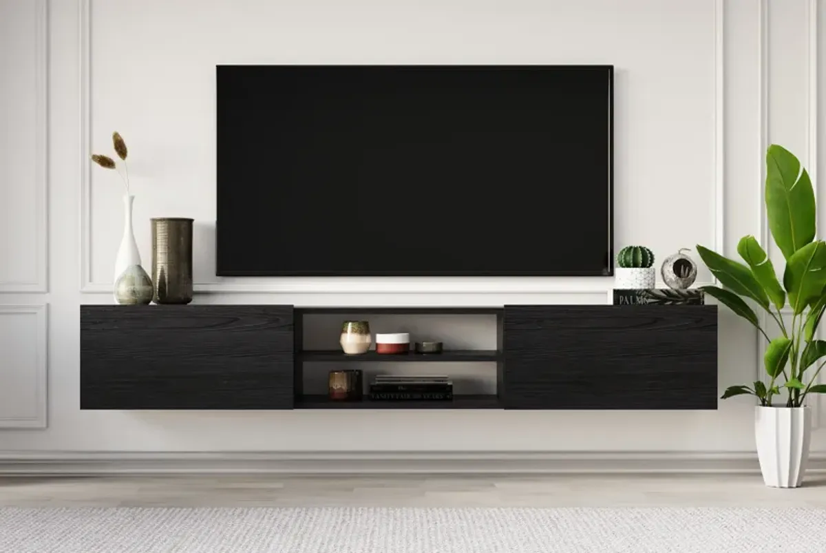 Sculley V2 71" Adjustable Shelf Floating Tv Stand Media Console