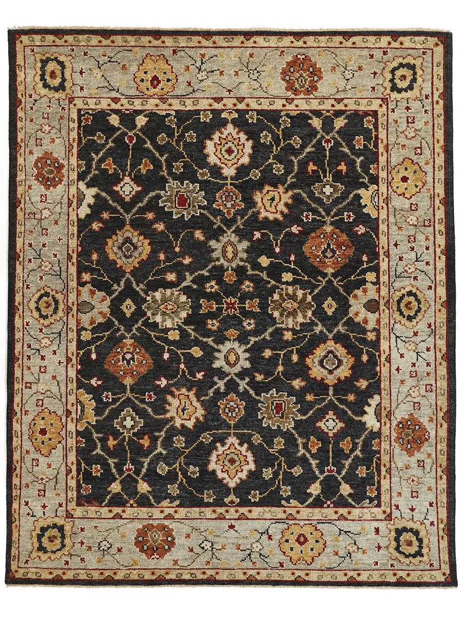 Carrington 6500F Black/Gold/Gray 2' x 3' Rug