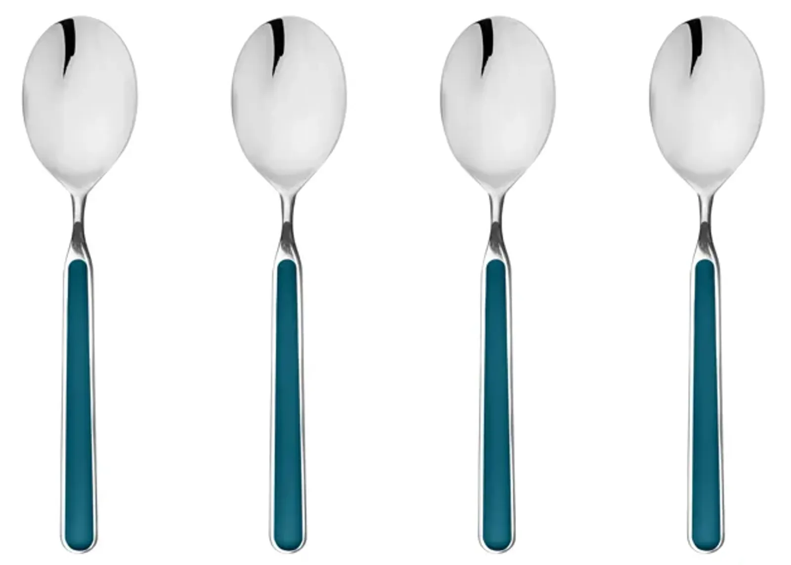 Fantasia 4-Piece Coffee Spoon Set in Blue