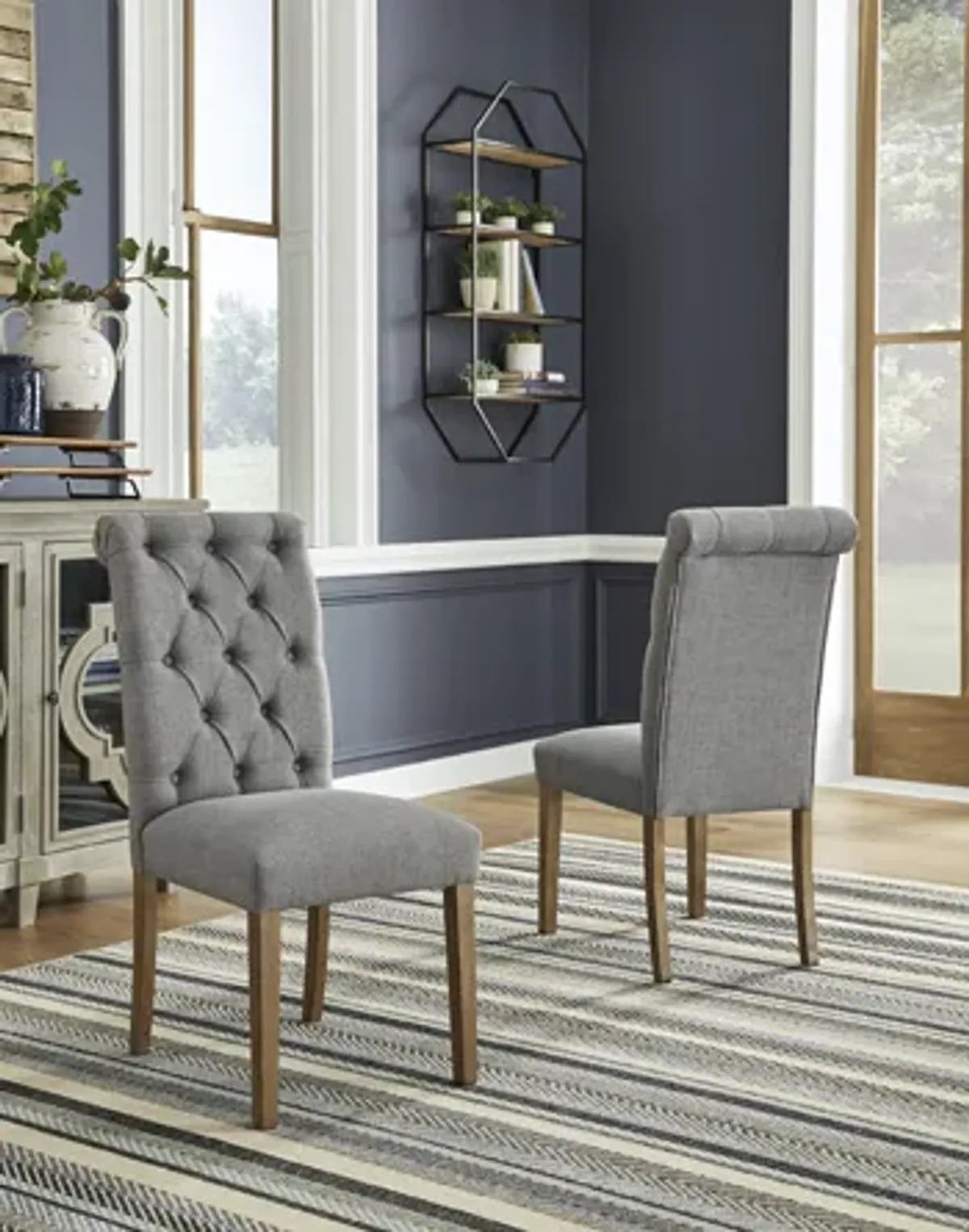 Harvina Grey Dining Chair