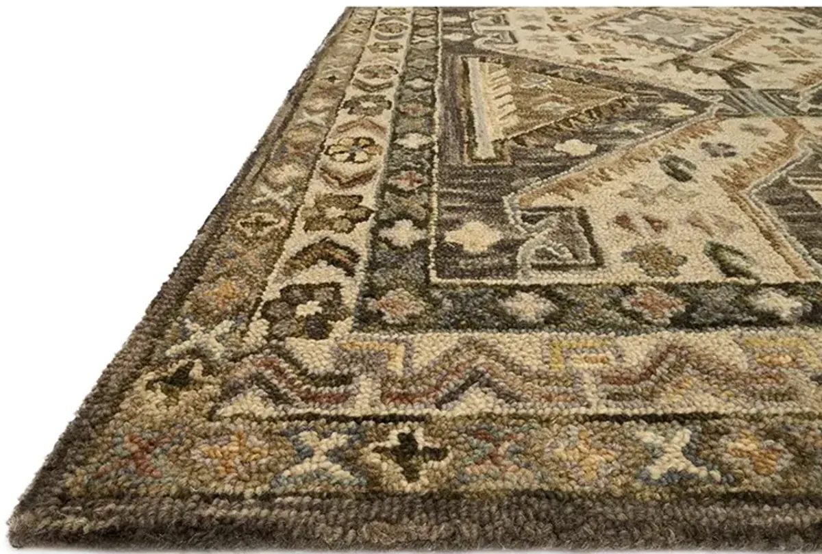 Victoria VK07 Walnut/Beige 5' x 7'6" Rug