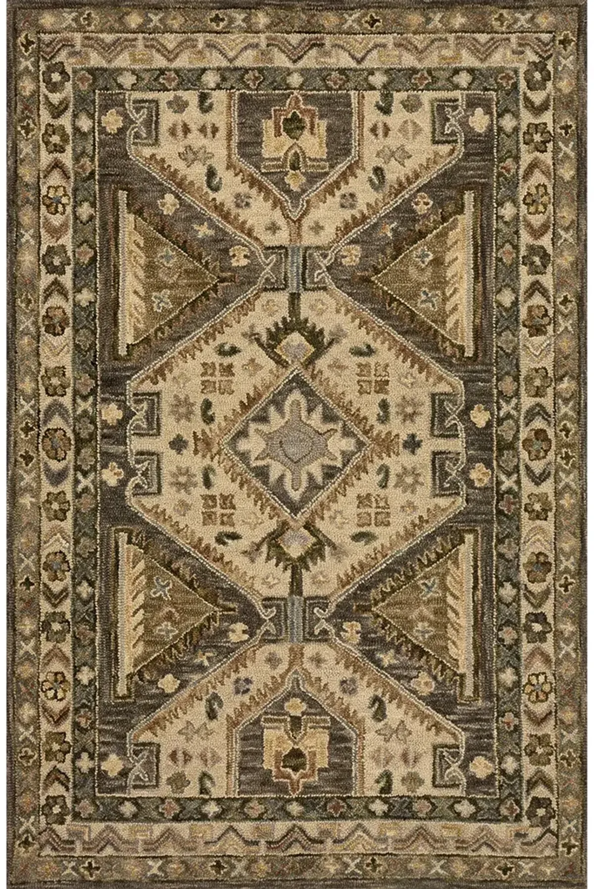 Victoria VK07 Walnut/Beige 5' x 7'6" Rug