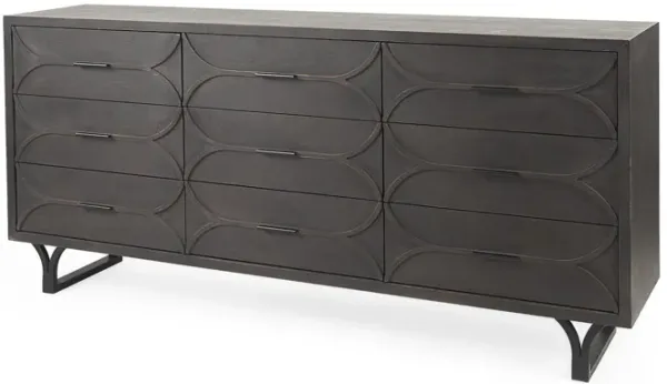 Giselle Dark Brown Sideboard