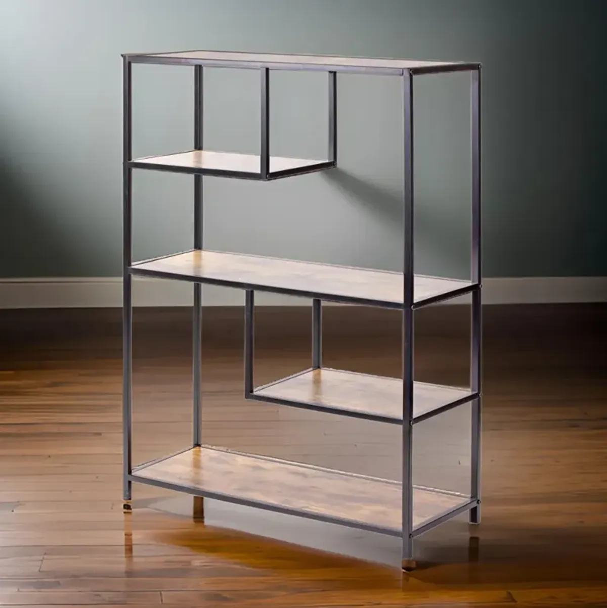 Modern Floor Shelf for Home Storage and Decorative Display
