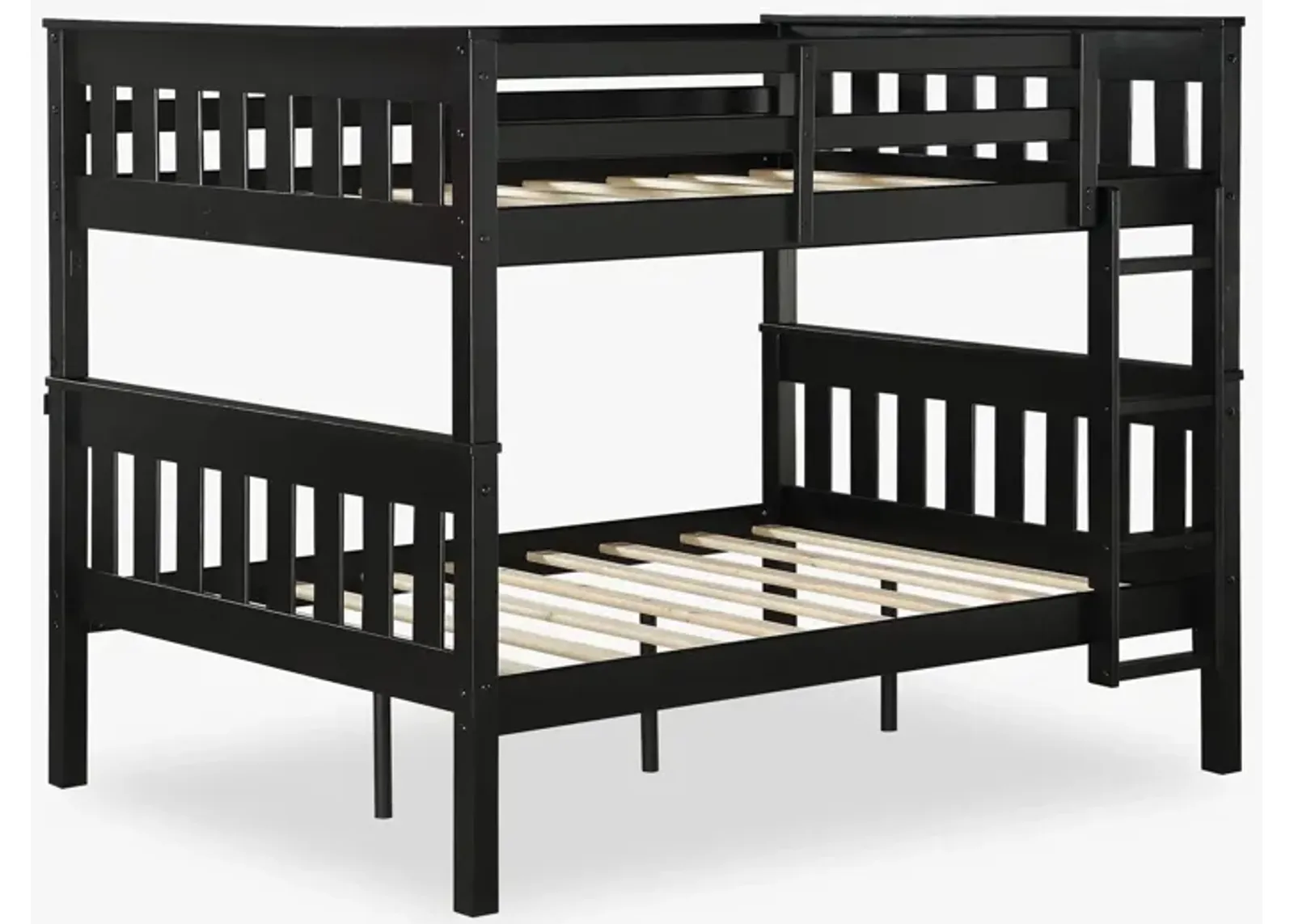 DHP Hurley Full-Over-Full Wood Bunk Bed with USB Port