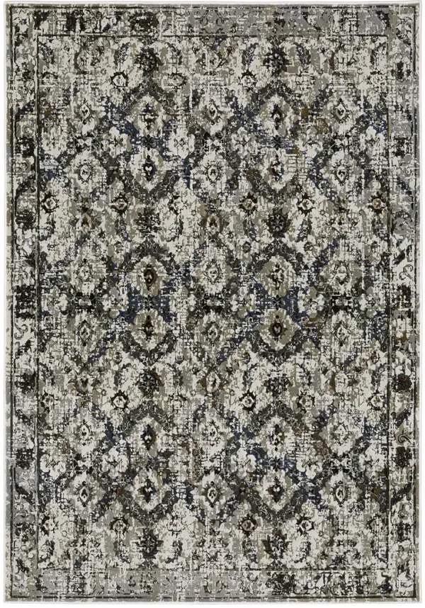 Gemini 9'10" x 12'10" Char Rug
