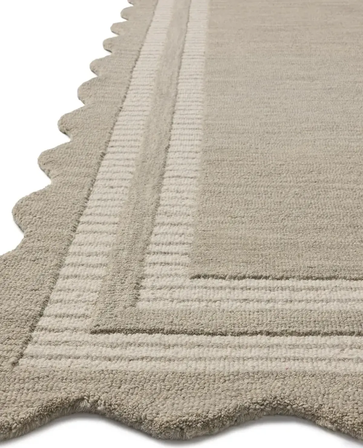 Scottie Fog/Ivory 2'x5' Rug