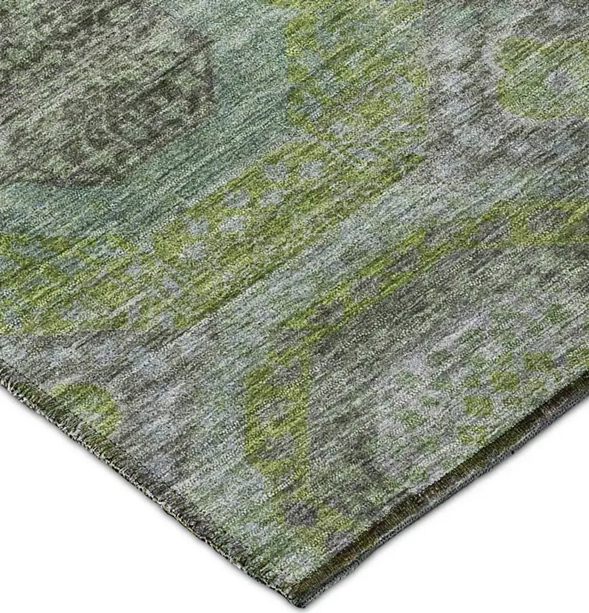 Karaj KJ6 Olive 2'3" x 7'6" Rug