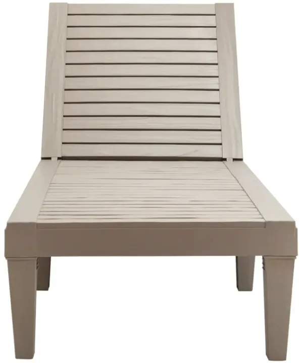 Outdoor Recliner Chair with 5-Position Adjustable Backrest