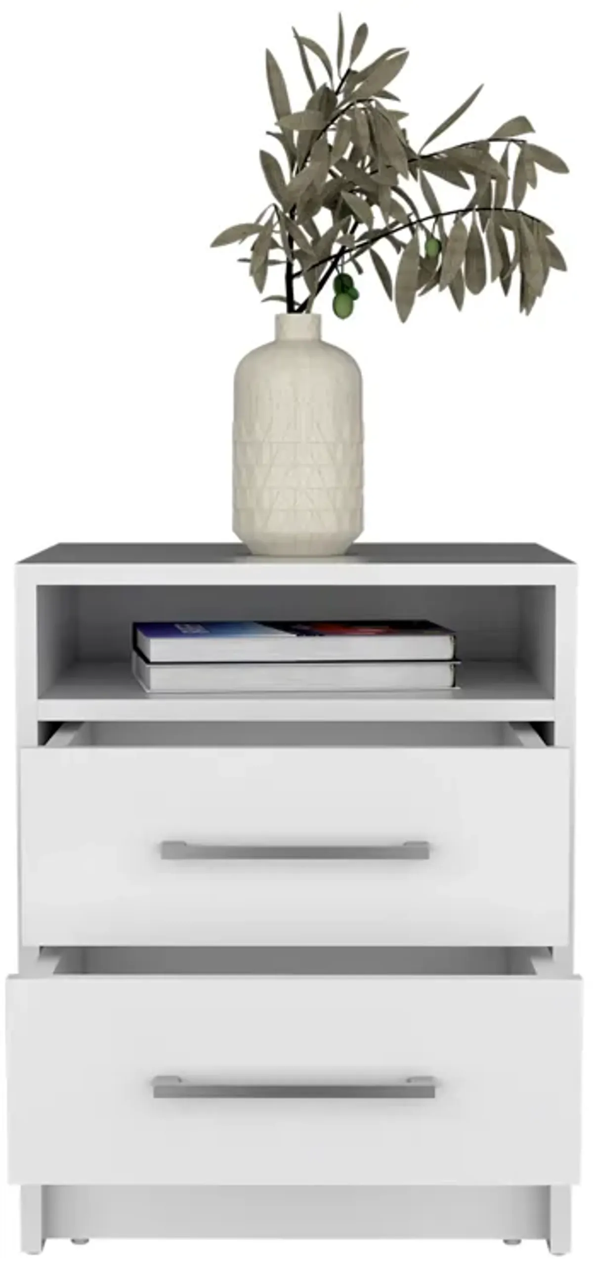 Nightstand Chase, Bedroom, White