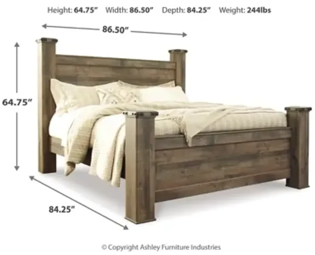 Trinell King Poster Bed