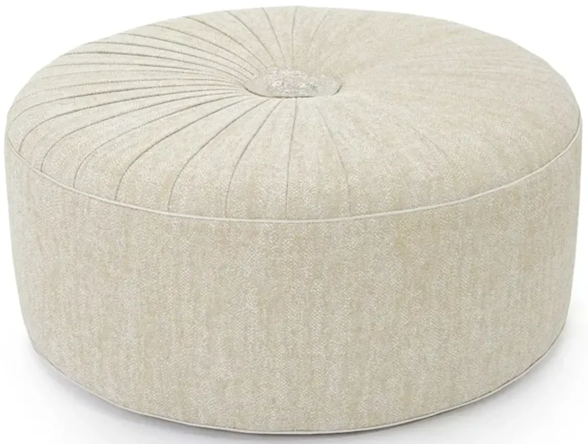 Rendino Beige Ottoman