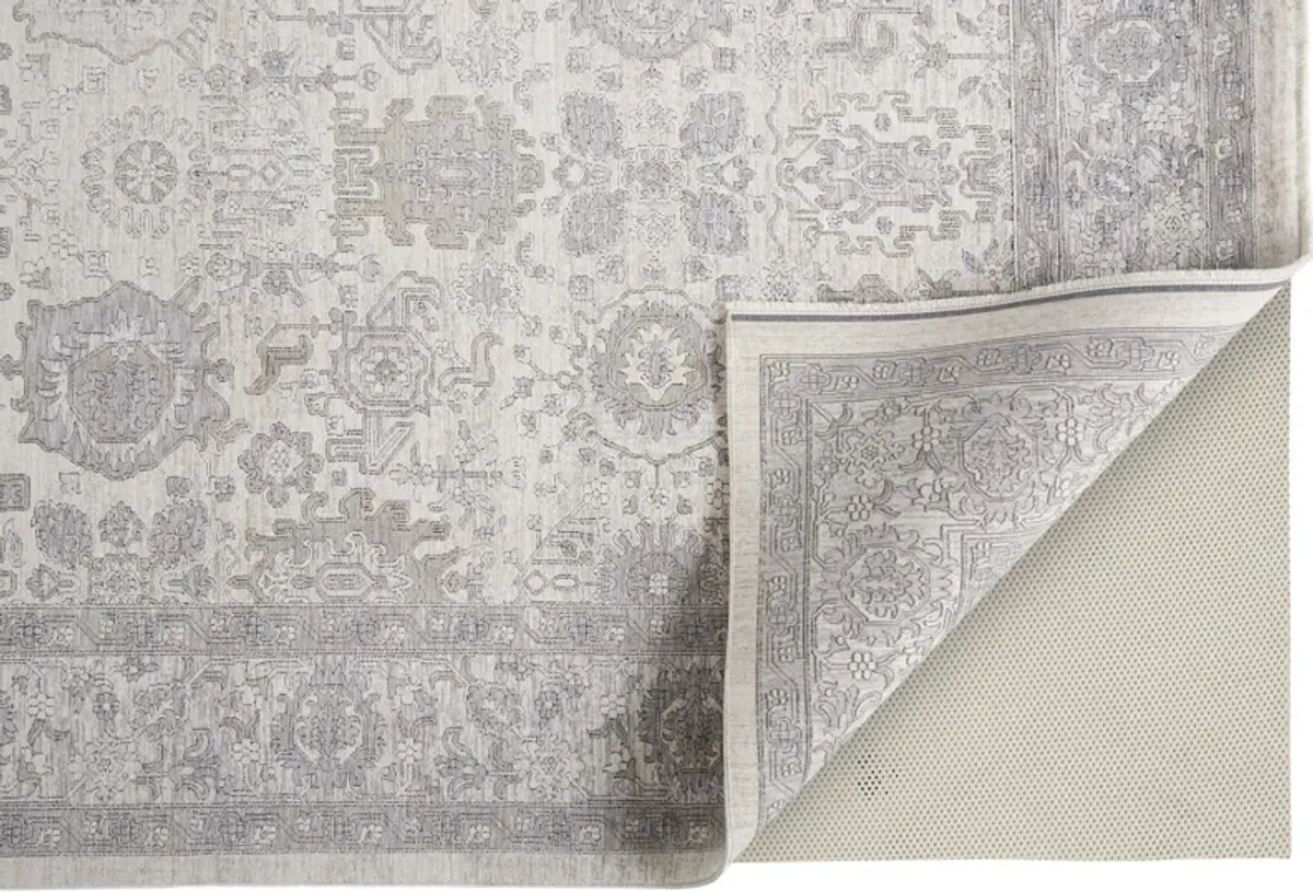 Marquette 3776F Gray/Silver/Ivory 2'8" x 8' Rug