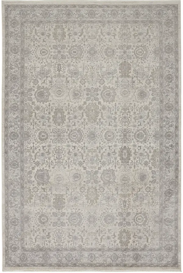 Marquette 3776F Gray/Silver/Ivory 2'8" x 8' Rug