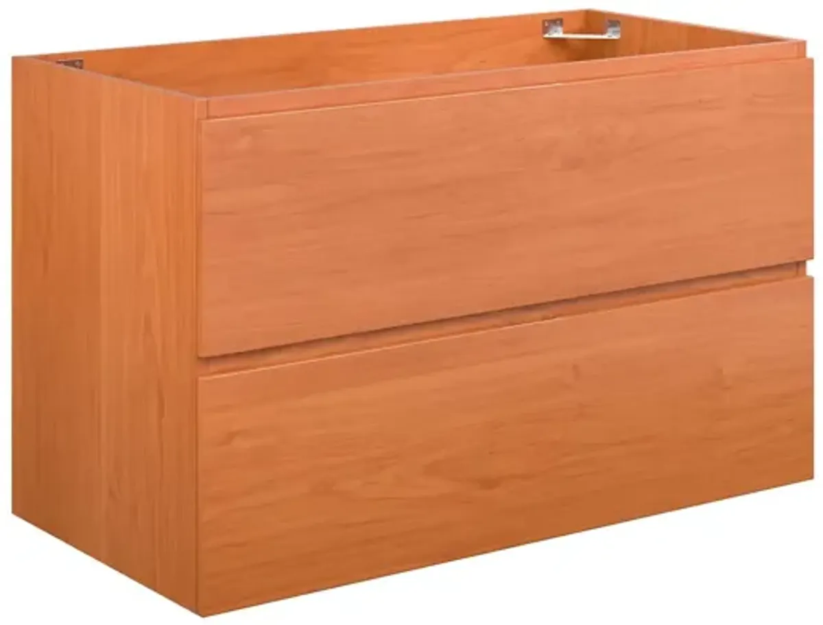 Scenic 36" Wall-Mount Bathroom Vanity Cabinet