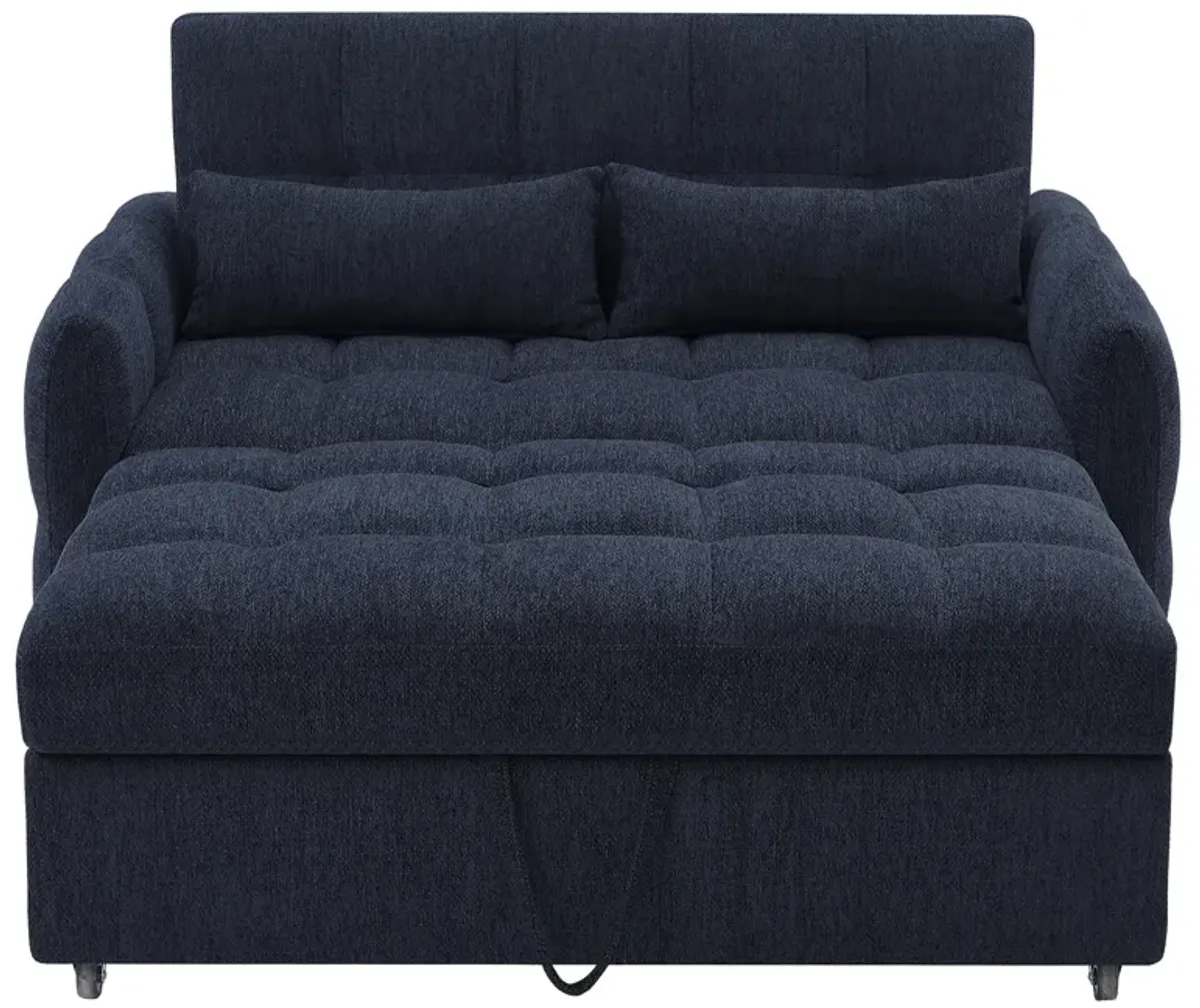 Merax Loveseat Sofa Pull-out Sleeper Sofa with 3 USB Ports