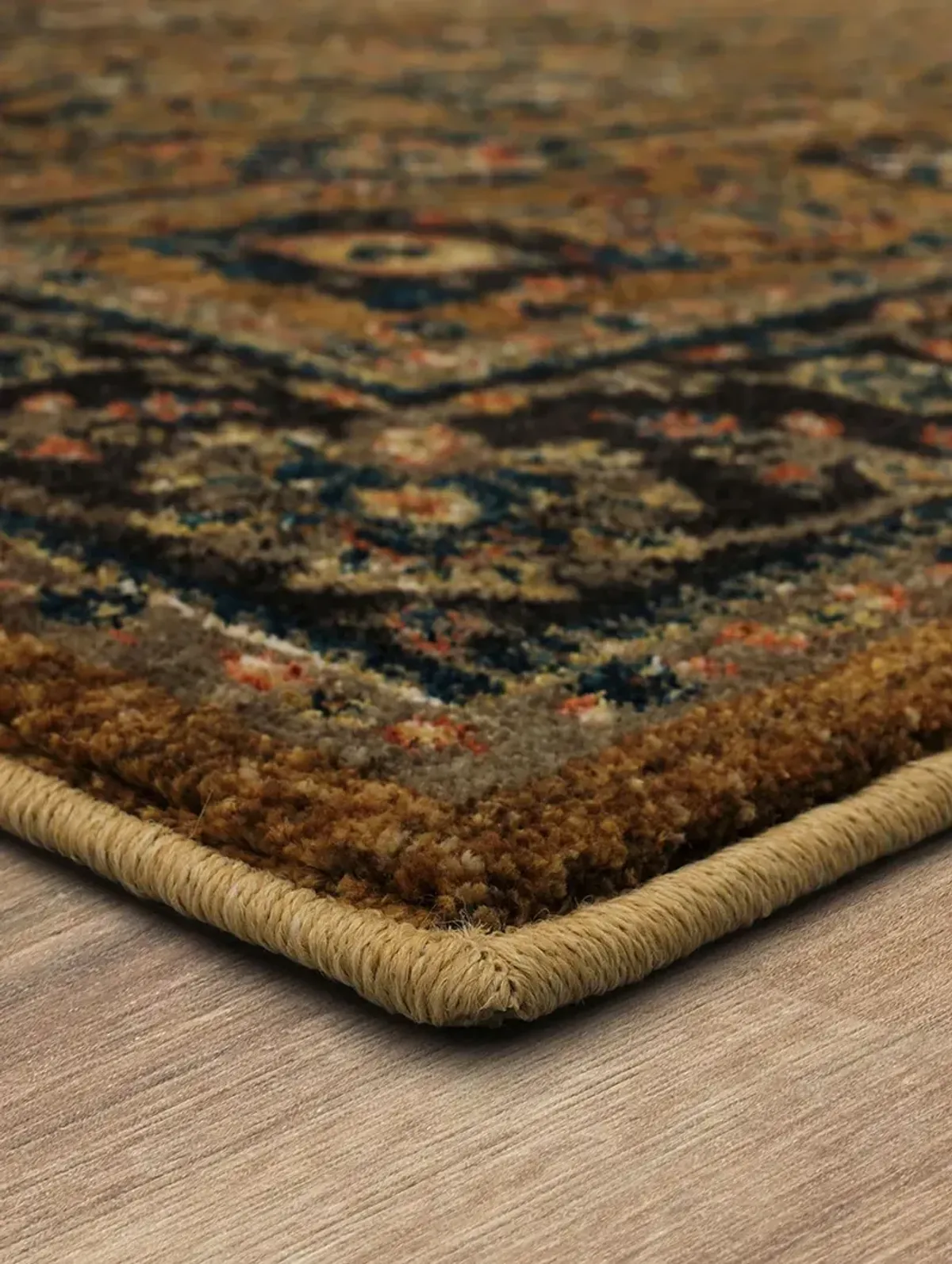 Spice Market Myanmar Aquamarine 2' 4" X 7' 10" Rug