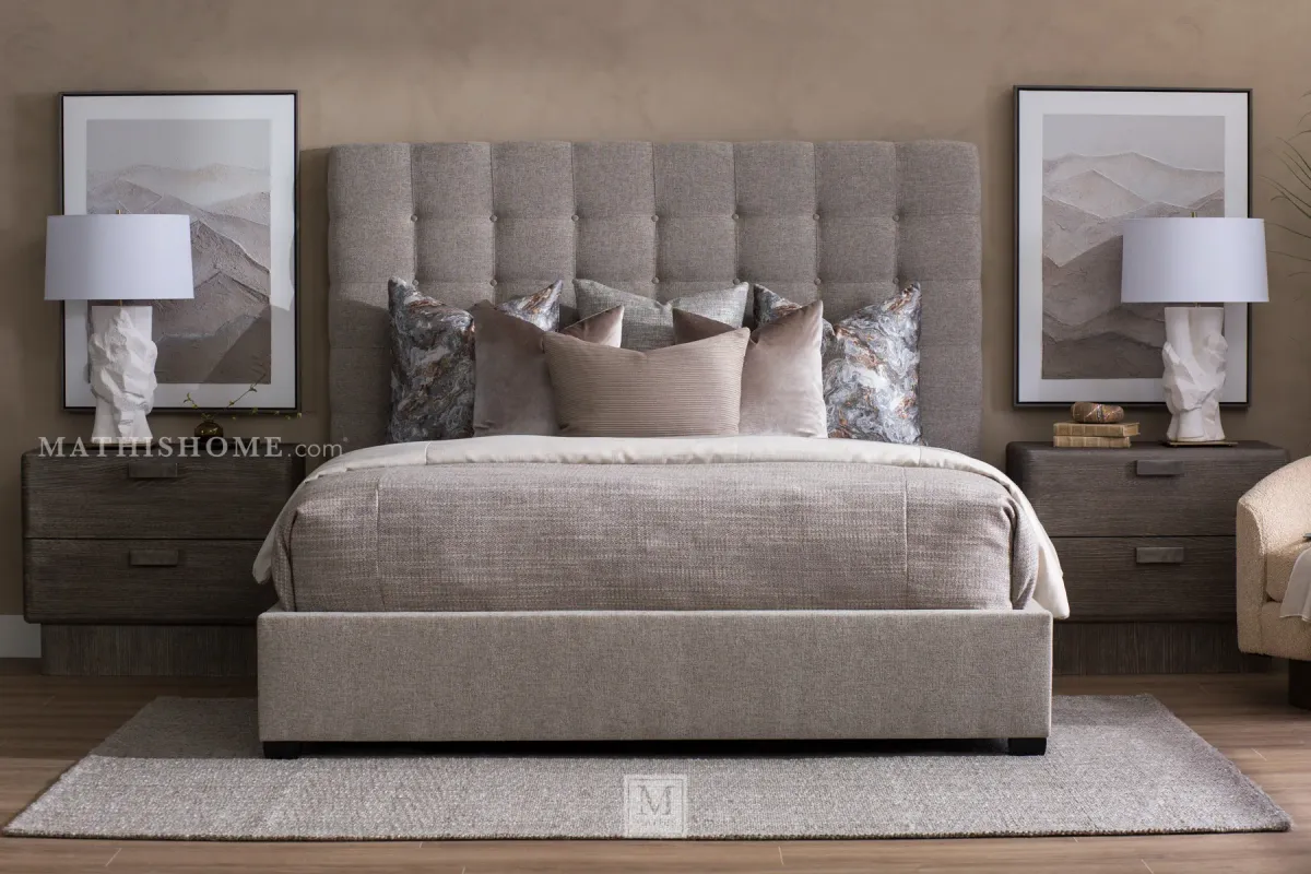 Avery King Panel Bed