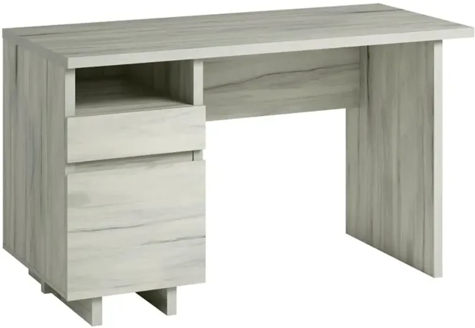 Sauder Porto Palma Single Ped Desk Ha