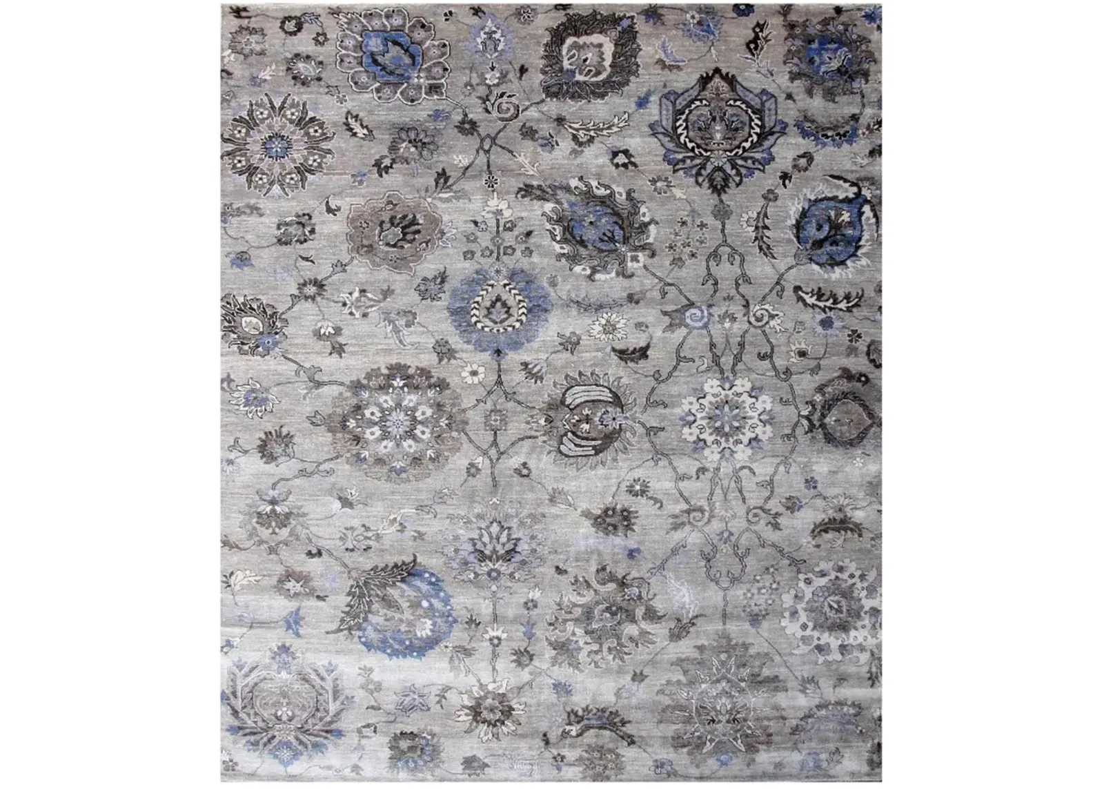 Sophia SOP74010 Silver 8" x 10" Rug