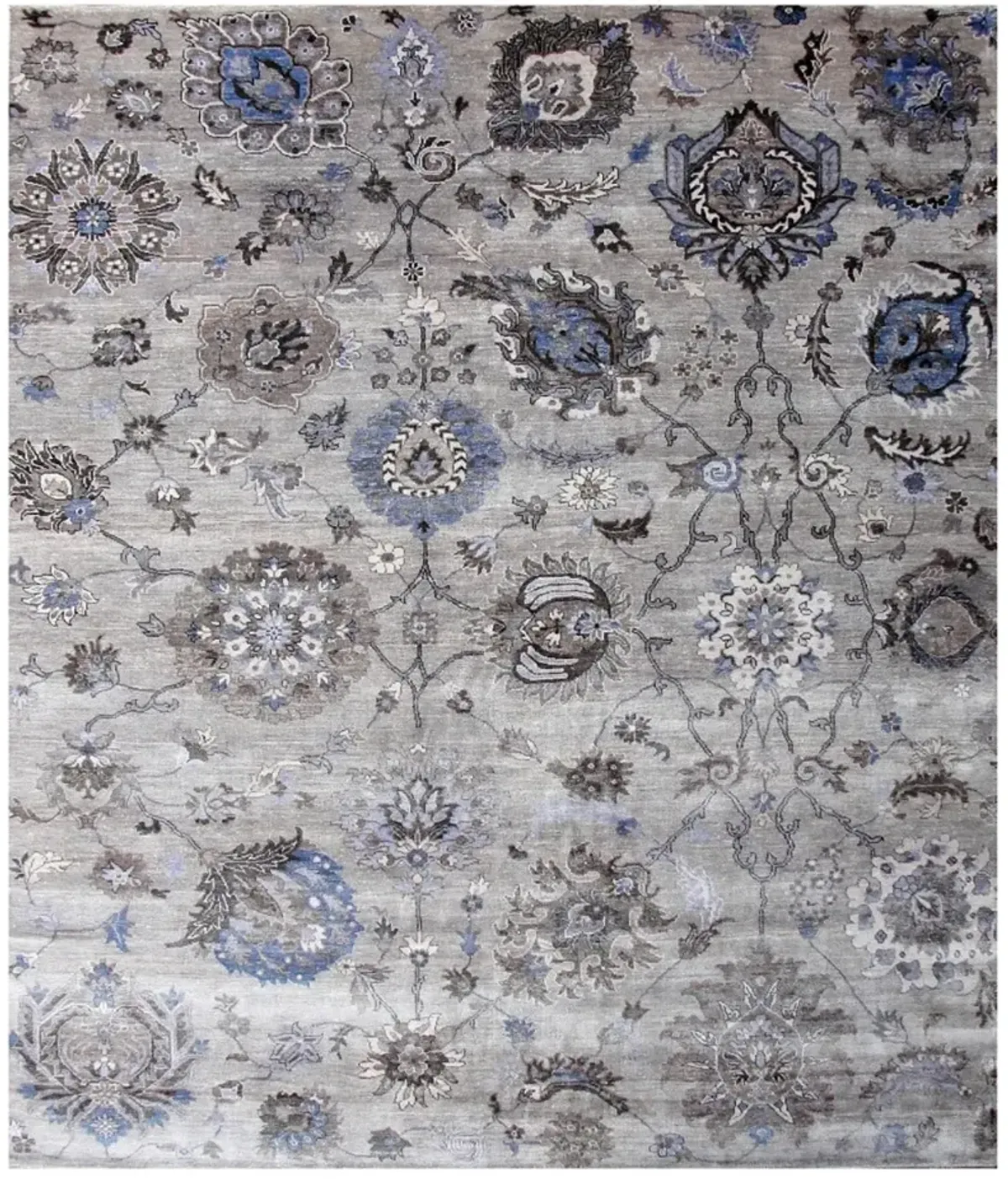 Sophia SOP74010 Silver 8" x 10" Rug