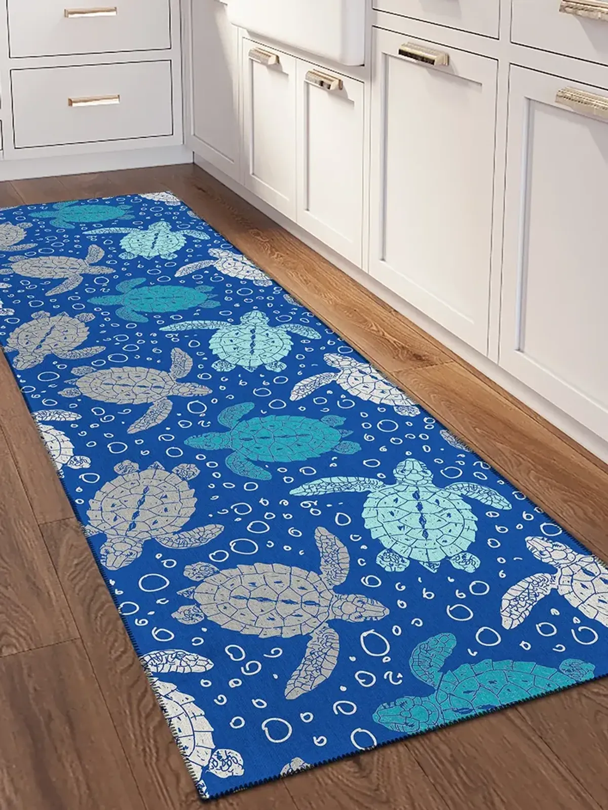 Seabreeze SZ13 Navy 2'3" x 7'6" Rug