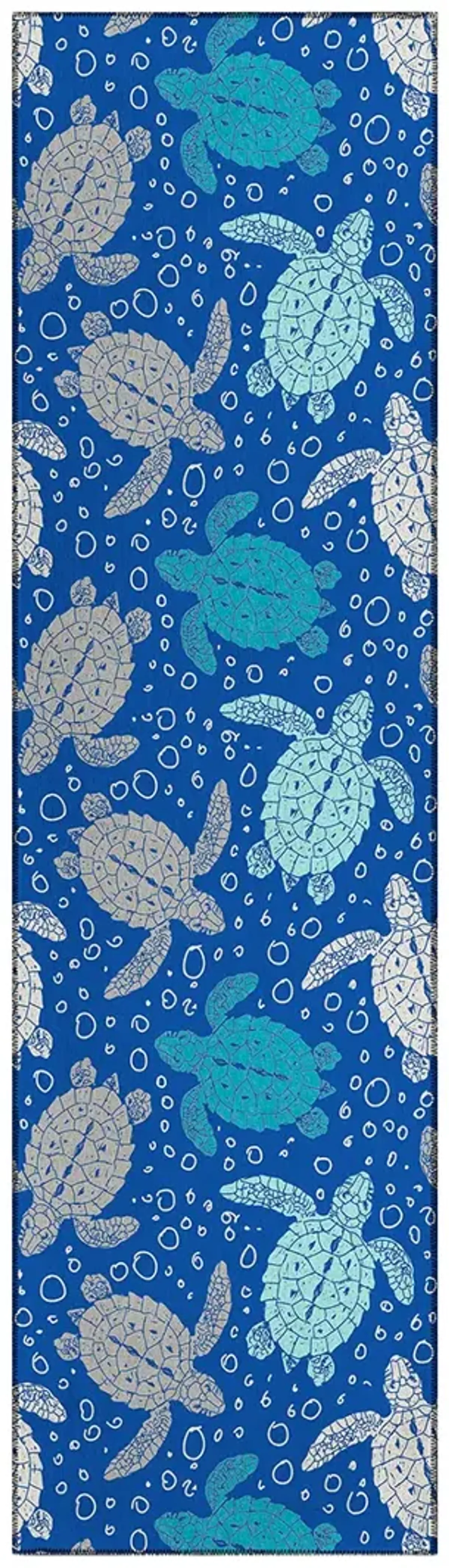 Seabreeze SZ13 Navy 2'3" x 7'6" Rug