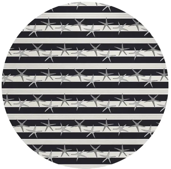 Seabreeze SZ12 Black 8' Rug