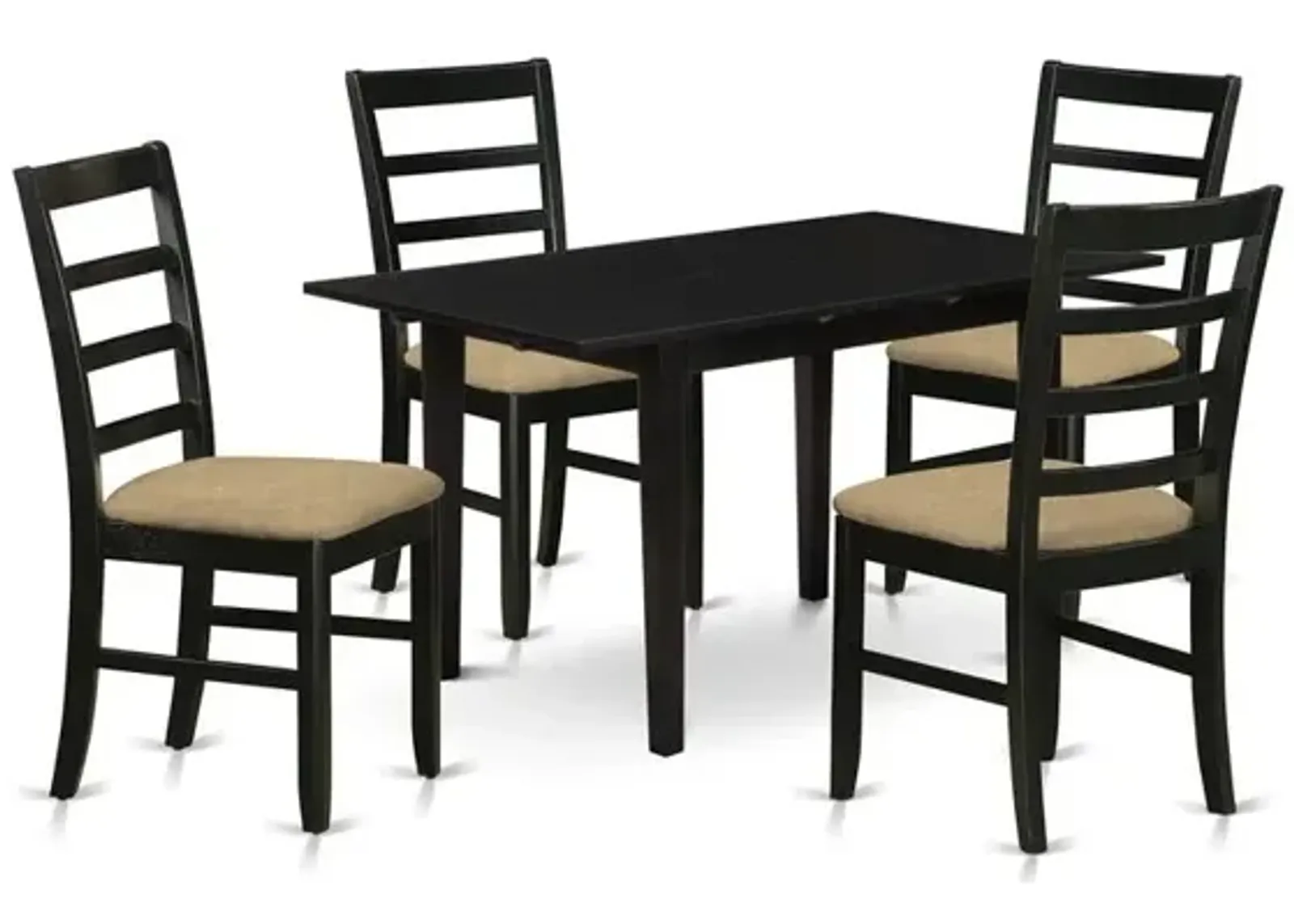 Dining Table- Dining Chairs, NOPF5-BLK-C