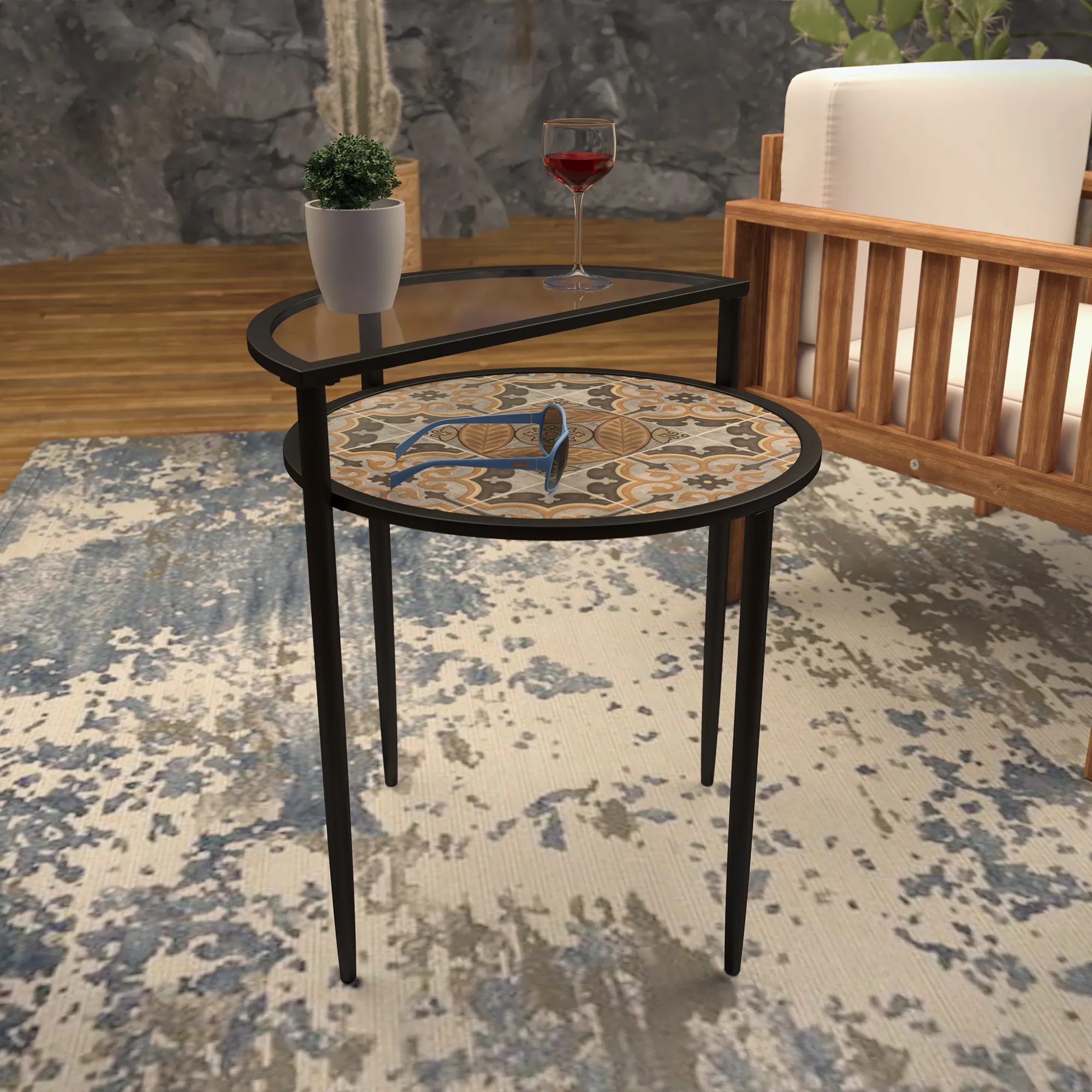 Urbana Outdoor Accent Table