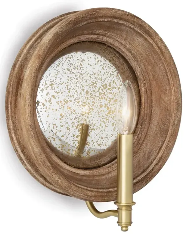 Boundary Wood Sconce
