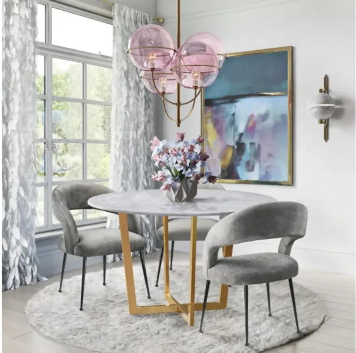 Rocco Velvet Dining Chair