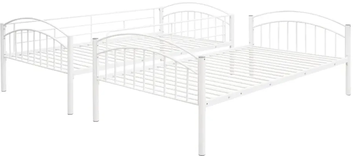 Merax Metal Bunk Bed 2 Beds in One