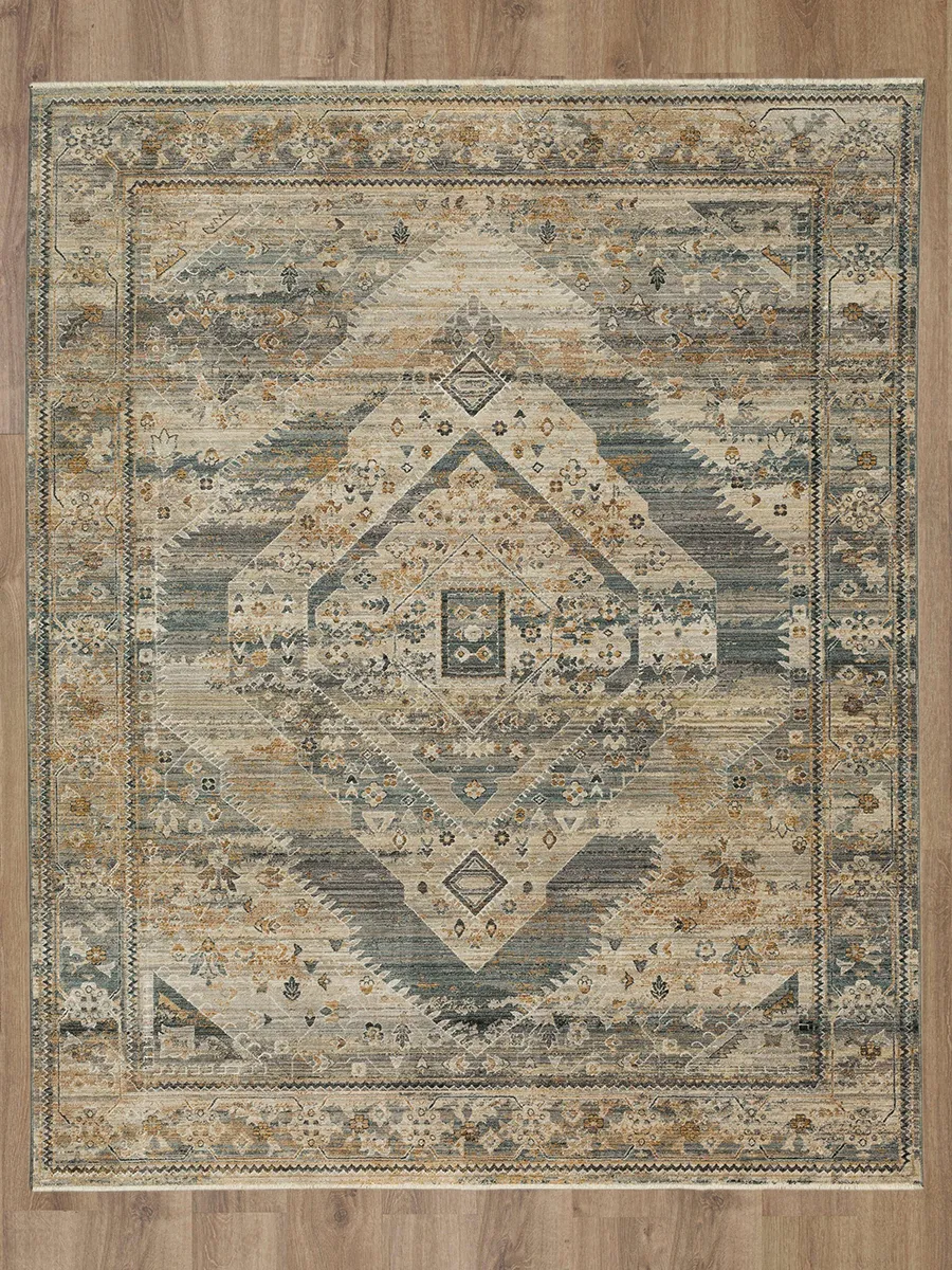 Echo Gamin gray 2' 7" X 7' 3" Rug