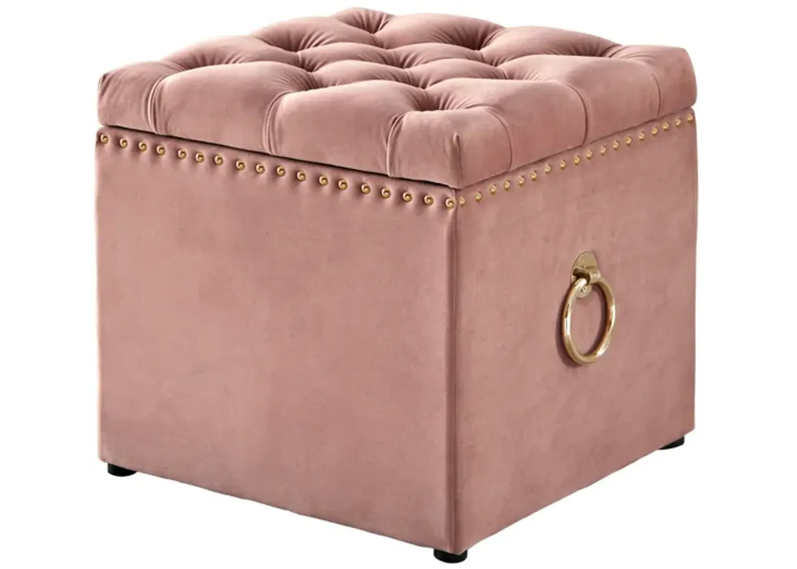 Inspired Home Agripina Storage Ottoman