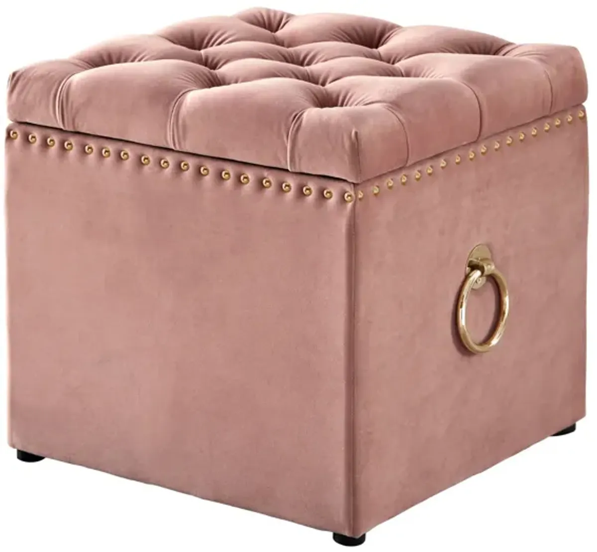 Inspired Home Agripina Storage Ottoman