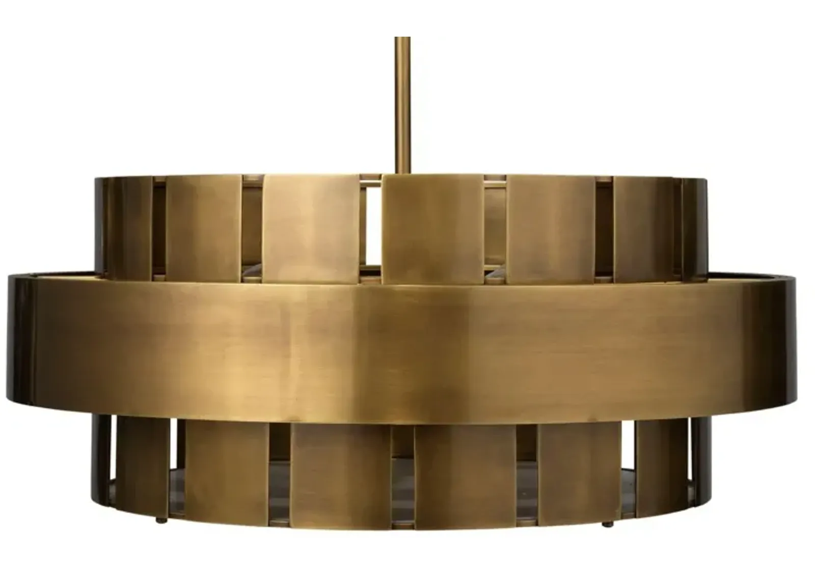 Orbit Steel 4-Light Chandelier