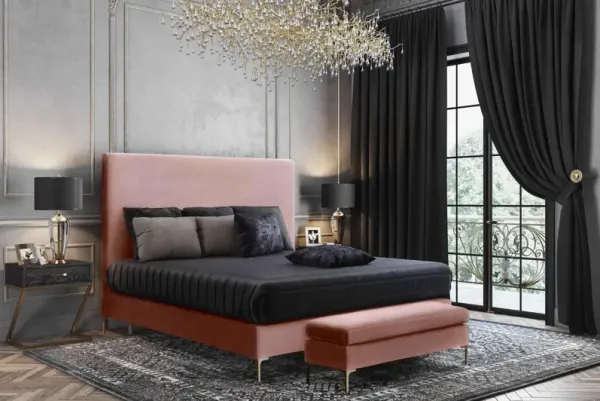 Delilah Velvet Bench