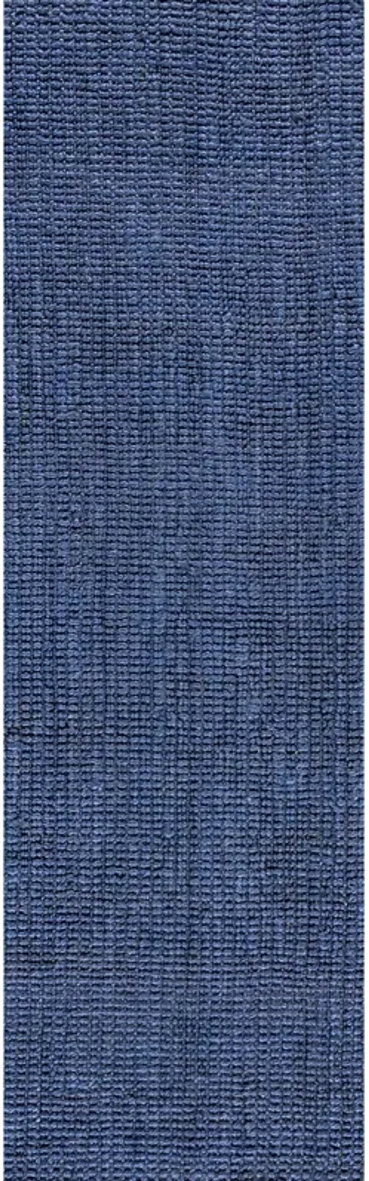 Pata Hand Woven Chunky Jute Natural 2 ft. x 10 ft. Runner Rug