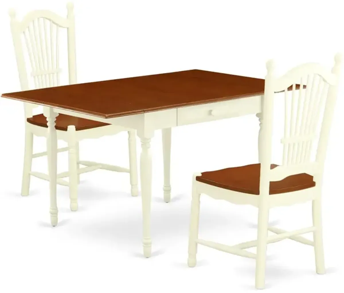 Dining Room Set Buttermilk & Cherry