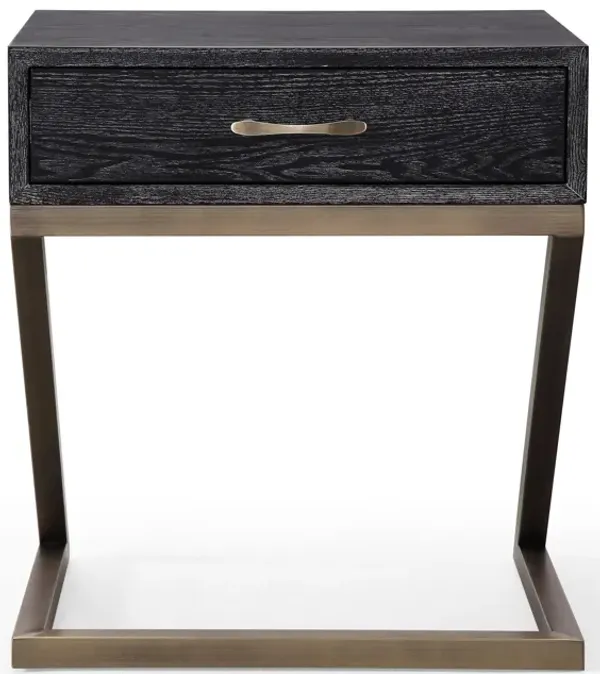 Mason Black Side Table