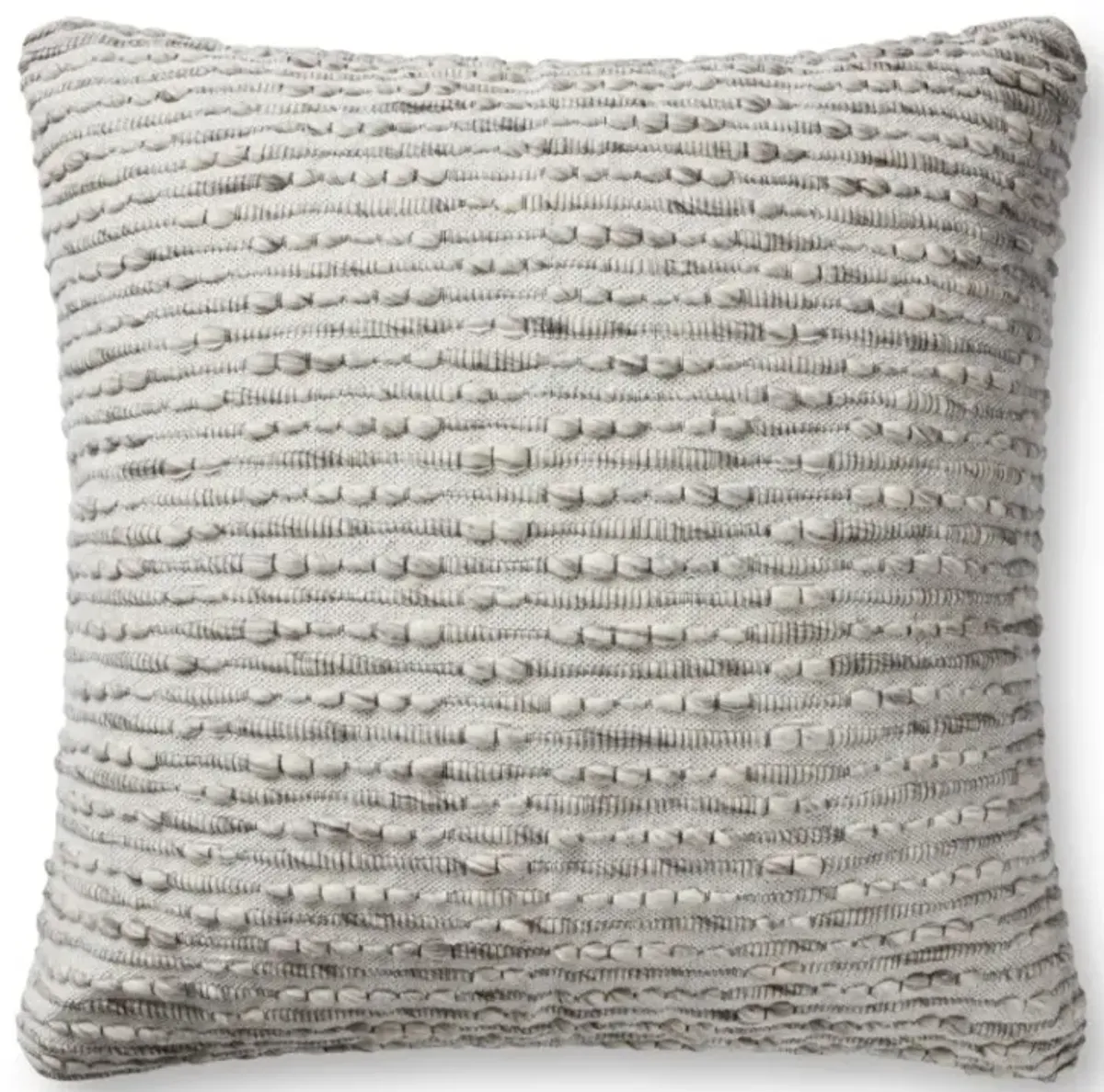 Natural P1155 Throw Pillow by Magnolia Home by Joanna Gaines x Loloi, Set of Two