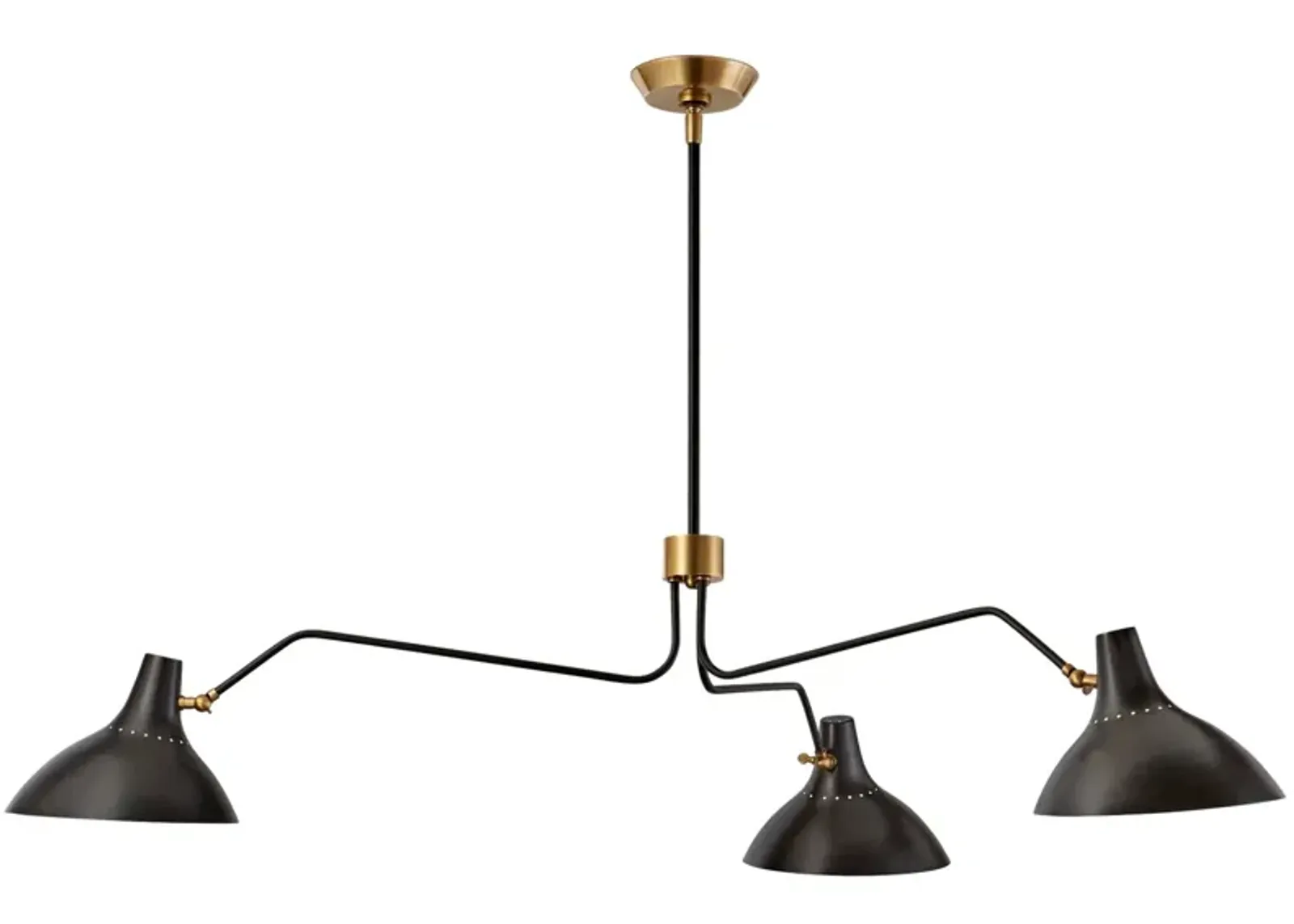 Charlton Large Triple Arm Chandelier